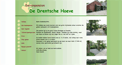 Desktop Screenshot of drentschehoeve.nl